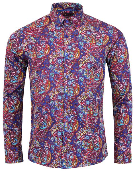 paisley shirt for men.